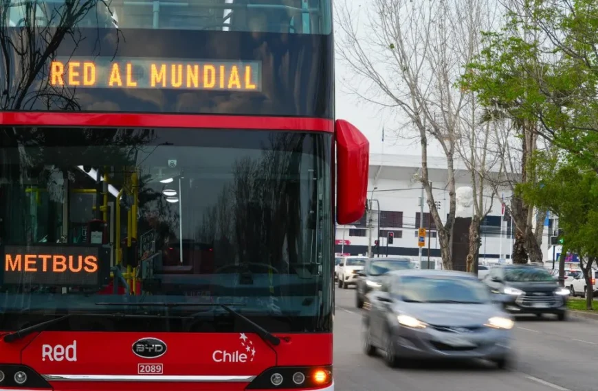 Buses eléctricos de dos pisos en Santiago: innovación