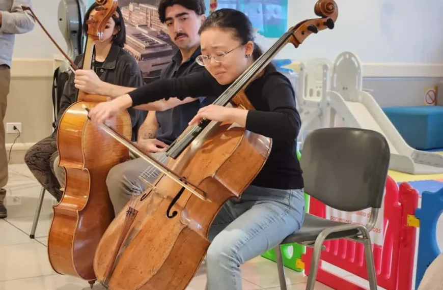 Violonchelo: Un concierto transformador en el hospital