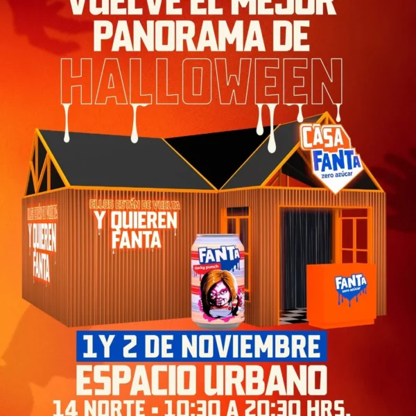 Casa Fanta Zero Azúcar Halloween: Un Evento Imperdible