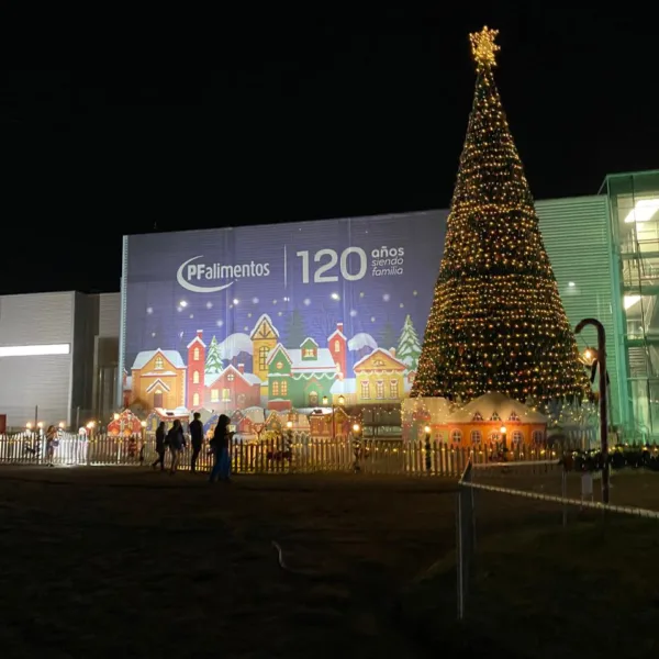 Encendido de Luces PFalimentos: ¡Inicio Navideño en Talca!