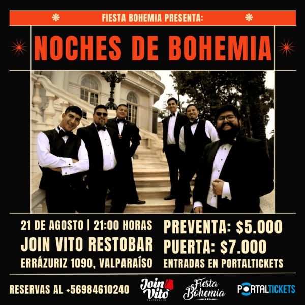 Fiesta Bohemia: El Concierto que Transformará Valparaíso
